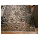 5' X 8' GOLD TONE WOOL RUG