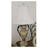 PAIR OF 31' TUSKAN STYLE TABLE LAMPS