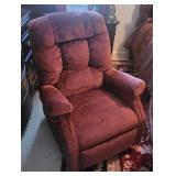 HICKORY CREEK FURNITURE 'BURGUNDY' RECLINER