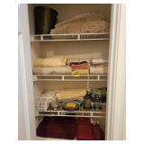 SAFARI LINENS & CONTENTS OF LINEN CLOSET