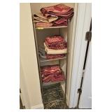 12' X 48' WROUGHT IRON & GLASS SHELF LINEN STAND