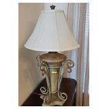 33' REGENCY HILL ELLE METAL SCROLL BASE TABLE LAMP