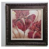 FRAMED UNDER GLASS BOTANICAL PRINT