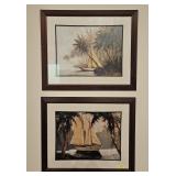 PAIR OF ALEXANDER PALLA PRINTS
