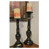 19' AND 24' PILLAR CANDLE STANDS