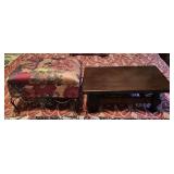 LIFT TOP AND PINE FOOT STOOLS