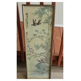 48' JAPANESE SWALLOW & CHERRY BLOSSOM PRINT