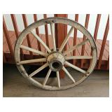 ANTIQUE 41' WAGON WHEEL