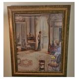 JOHN O'BRIEN FRAMED PARLOR PRINT