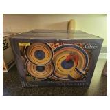 2- SETS OF GIBSON SALSA STRIPE STONEWARE