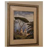 ELIZABETH BRIGHT 'AMALFI COAST' PRINT