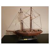 20' WOODEN SCHOONER MODEL