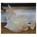 16' DECORATIVE CERAMIC FISH FIGURE