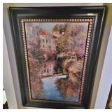 MICHAEL LONGO 'STILL AUTUMN' PRINT ON BOARD