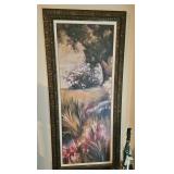 29' X 64' TALL BOTANICAL PRINT ON CANVAS