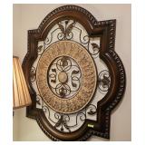 38' X 43' TALL METAL WALL PLAQUE