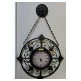 29' METAL 'HANGING' WALL CLOCK