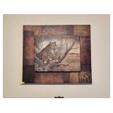 GROUP OF 3- LEATHER ANIMAL FIGURES