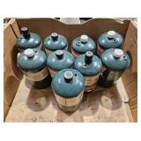LOT OF  NINE (9) COLEMAN PROPANE GAS CYLINDERS
