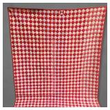 VINTAGE HAND SEWN BLOCK QUILT