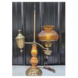 27' VICTORIAN STUDENT LAMP