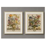 PAIR OF 16' X 20' 'MARCH & APRIL' CALENDAR PRINTS