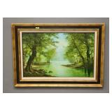LANDSCAPE OIL ON CANVAS