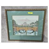 MOUNT FUJI SILK NEEDLEPOINT