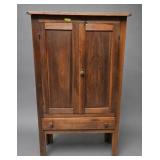 ANTIQUE WALNUT 'PRIMITIVE' PIE SAFE