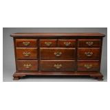 ETHAN ALLEN CHERRY 10- DRAWER DRESSER
