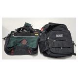 2- TABASCO & EASTPORT NYLON BACKPACKS