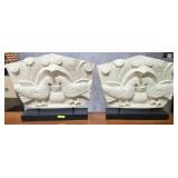 PAIR OF 16' BIRD STATUETTES
