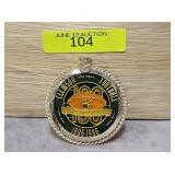 CLEMSON CENTENNIAL .999 SILVER TROY PENDANT