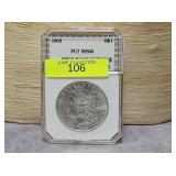 PCI MS-65 1883 MORGAN DOLLAR