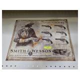 12' X 16' SMITH & WESSON REVOLVER METAL SIGN