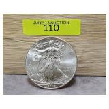 2014 AMERICAN SILVER EAGLE, UNC
