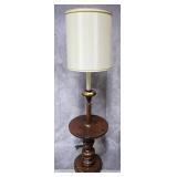 RETRO PINE TABLE FLOOR LAMP