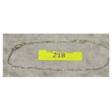 STERLING SILVER BRACELET & ANKLET