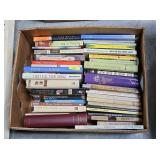 BOX LOT OF ASST. HARD & PAPERBACK BOOKS