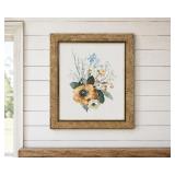 28' X 34' FRAMED BOTANICAL PRINT