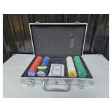PROFESSIONAL POKER SET IN CASE