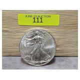 2017 AMERICAN SILVER EAGLE, UNC