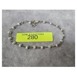 7' STERLING SILVER FRESHWATER PEARL BRACELET