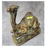 11' CHALKWARE CAMEL FIGURE