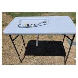 PORTABLE FOLDING FILET OR SINK TABLE