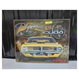 15' X 12' PLYMOUTH 'KUDA METAL SIGN
