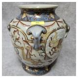 12' DECORATIVE CERAMIC CHERUB VASE