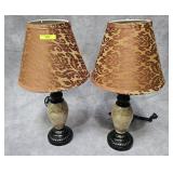 18' MARBLE STYLE TABLE LAMPS