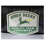 13' X 10' METAL JOHN DEERE EQUIPMENT SIGN