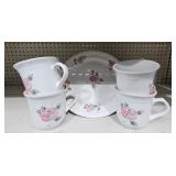 ~33 PIECES GIBSON 'ROSELAND' STONEWARE